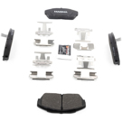 1987 Acura Legend Brake Pad Set 3