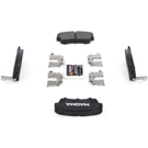 1998 Chevrolet Tracker Brake Pad Set 3