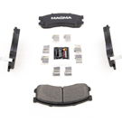 1990 Mazda MPV Brake Pad Set 3