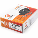 1987 Ford Thunderbird Brake Pad Set 4