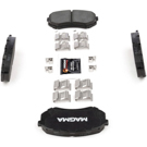 1990 Mazda 929 Brake Pad Set 3