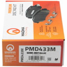 Magma PMD433M Brake Pad Set 2
