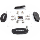 1987 Toyota Supra Brake Pad Set 1