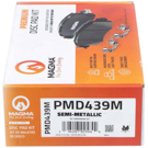 1992 Saab 900 Brake Pad Set 2