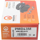 Magma PMD43M Brake Pad Set 2