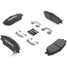 1987 Hyundai Excel Brake Pad Set 5