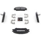 1987 Hyundai Excel Brake Pad Set 3