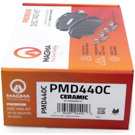 1987 Hyundai Excel Brake Pad Set 2