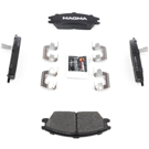 1987 Hyundai Excel Brake Pad Set 3