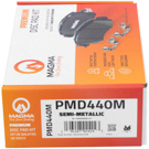 1987 Hyundai Excel Brake Pad Set 2