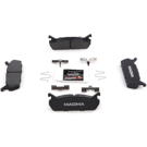 1991 Ford Escort Brake Pad Set 6