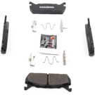 1991 Ford Escort Brake Pad Set 3