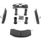 2000 Chevrolet Express 3500 Brake Pad Set 3