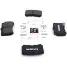 1994 Mazda 323 Brake Pad Set 3