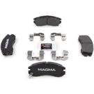 1990 Subaru Legacy Brake Pad Set 1