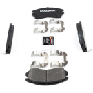 1990 Subaru Legacy Brake Pad Set 3