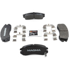 1990 Subaru Legacy Brake Pad Set 6