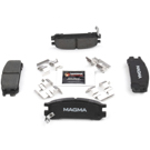 1997 Subaru SVX Brake Pad Set 6
