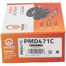 Magma PMD471C Brake Pad Set 2