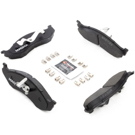 1992 Jeep Comanche Brake Pad Set 5