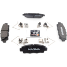 1990 Lexus LS400 Brake Pad Set 6