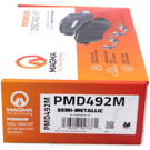 1987 Volvo 740 Brake Pad Set 2