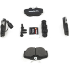 1987 Bmw 325e Brake Pad Set 3
