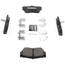 1993 Nissan NX Brake Pad Set 3
