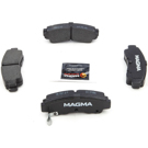 1993 Nissan Sentra Brake Pad Set 6