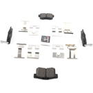 2013 Suzuki Kizashi Brake Pad Set 3