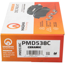 1994 Hyundai Sonata Brake Pad Set 2
