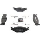 1987 Volkswagen Jetta Brake Pad Set 6