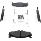 1987 Volkswagen Jetta Brake Pad Set 3