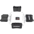 1993 Mercedes Benz 500SEC Brake Pad Set 6