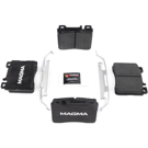 1993 Mercedes Benz 500SEC Brake Pad Set 1