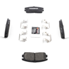 2000 Isuzu Trooper Brake Pad Set 3