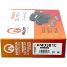1993 Eagle Vision Brake Pad Set 2