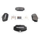 2000 Lincoln Continental Brake Pad Set 1