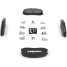 1992 Eagle Summit Brake Pad Set 3