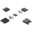 2000 Mercedes Benz E430 Brake Pad Set 5