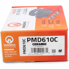 Magma PMD610C Brake Pad Set 2