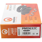 2003 Ford E Series Van Brake Pad Set 2