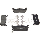 2000 Mazda Miata Brake Pad Set 6