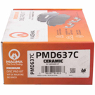 2000 Mazda Protege Brake Pad Set 2