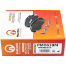 1995 Volkswagen Eurovan Brake Pad Set 2