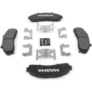 2000 Ford Explorer Brake Pad Set 3