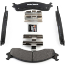 2003 Dodge Ram 2500 Van Brake Pad Set 3