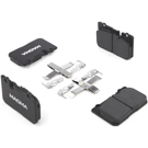 2000 Lexus LS400 Brake Pad Set 5