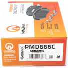 Magma PMD666C Brake Pad Set 2