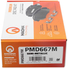 Magma PMD667M Brake Pad Set 2
